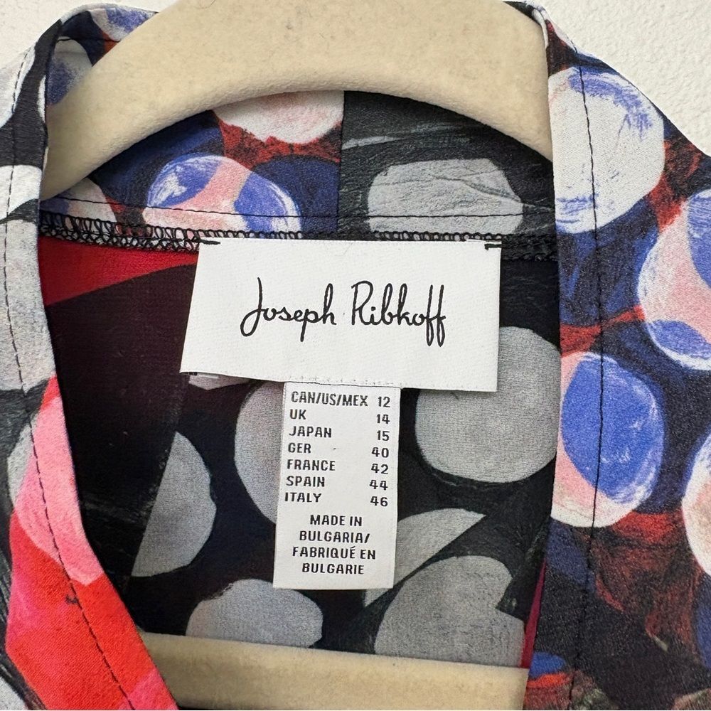Joseph Ribkoff Chiffon Jacket Top - Picture 7 of 10